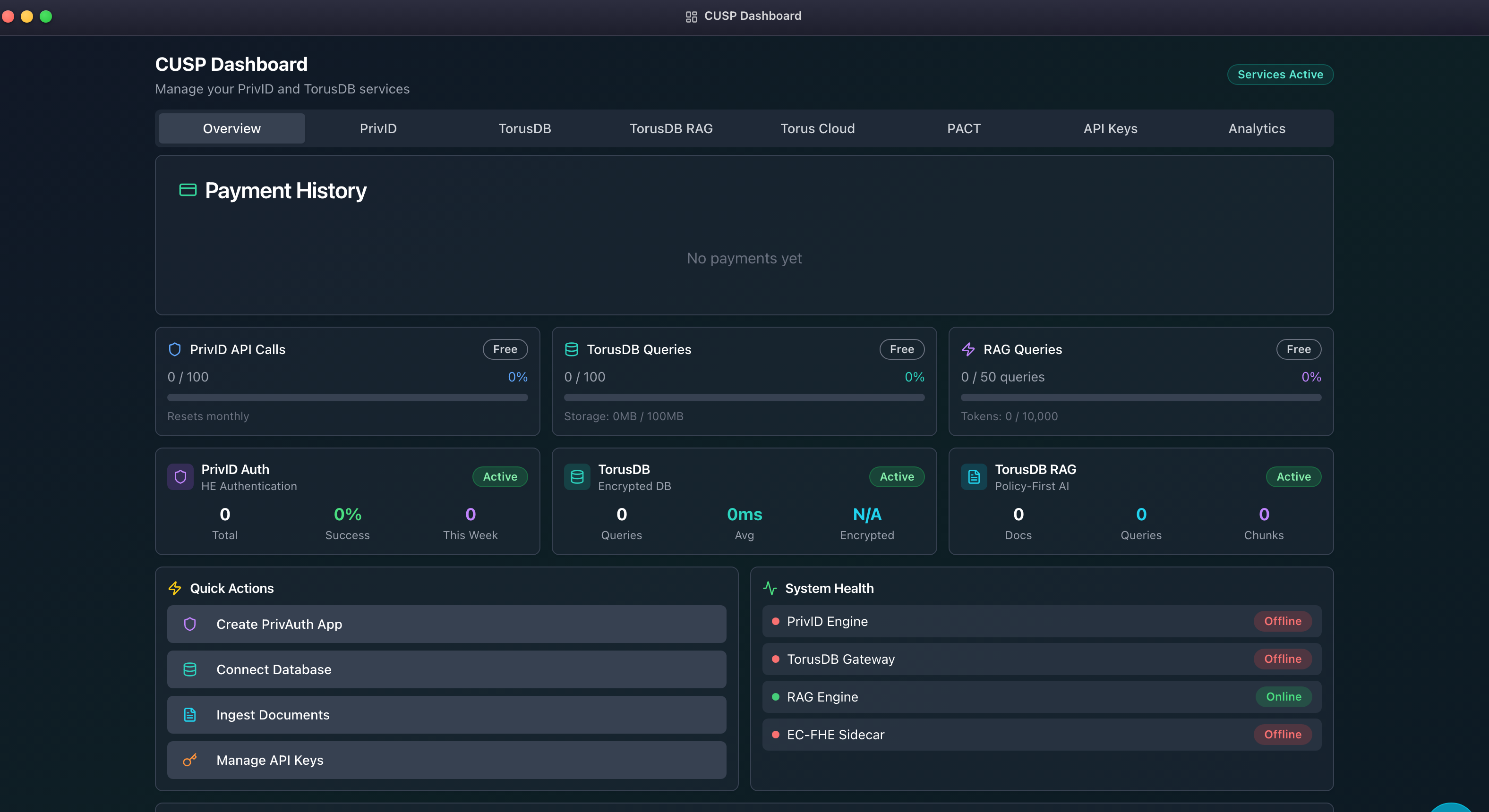 CUSP Platform